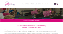 Desktop Screenshot of libbysfitness.com.au