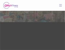 Tablet Screenshot of libbysfitness.com.au